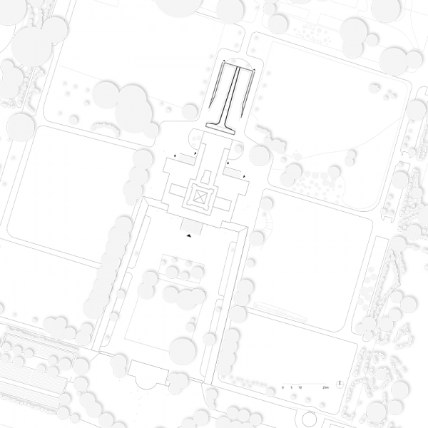 Unisono-Architekten-WB-Krematorium-Wien-Lageplan-1-500-©UNISONO