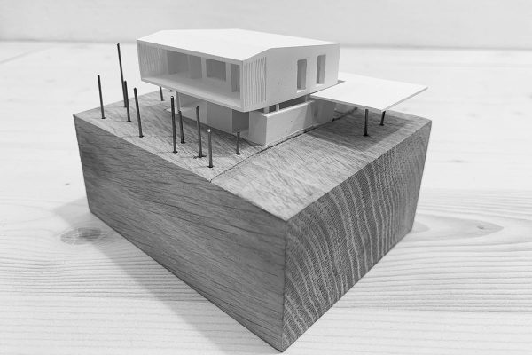 Unisono-Architekten_EFH_SM-Modell01 ©UNISONO