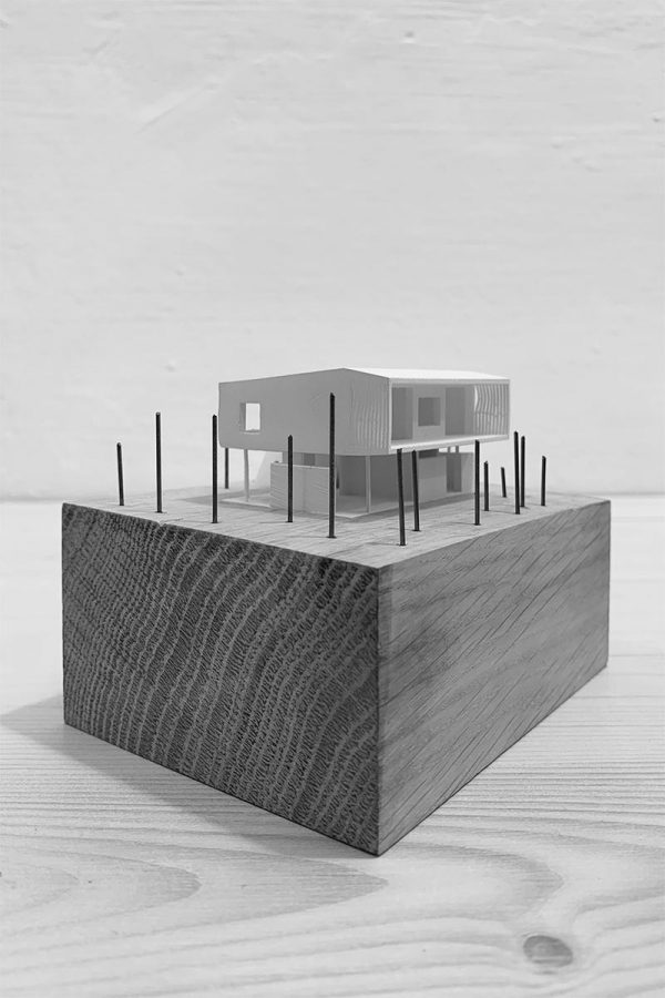 Unisono-Architekten_EFH_SM-Modell03 ©UNISONO