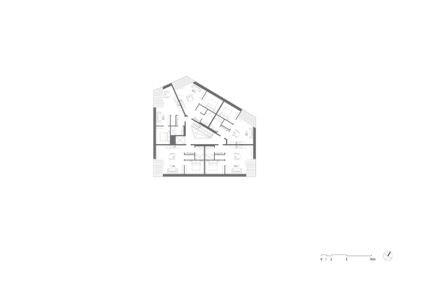 Unisono-Architekten-Wettbewerb-Lengau-Soziale-Mitte-Grundriss1-1-200-©UNISONO