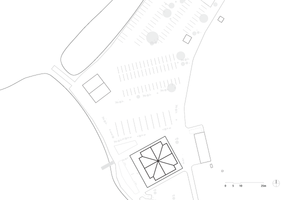 Unisono-Architekten-Wettbewerb-Vilsalpsee-Lageplan-1-500-©UNISONO