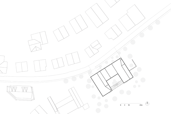 Unisono-Architekten-Wettbewerb-Westendorf-Lageplan-1-500-©UNISONO