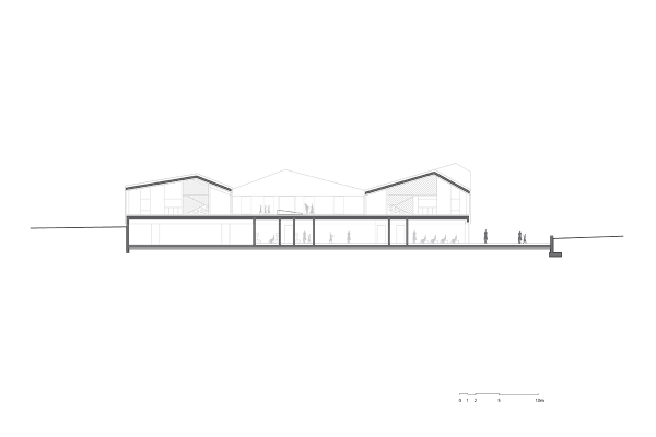 Unisono-Architekten-Wettbewerb-Westendorf-Schnitt2-1-200-©UNISONO