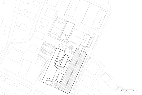 Unisono-Architekten-Wettbewerb-Zell-am-See-Lageplan-©UNISONO