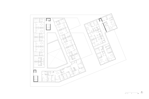 Unisono-Architekten-WB-Rotkreuz-Grundriss-OG2-1-200-©UNISONO